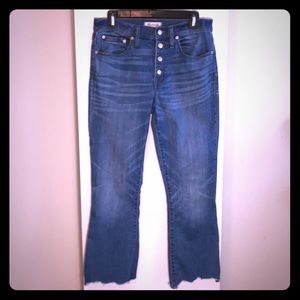 Madewell Size 28 Flair button from jeans